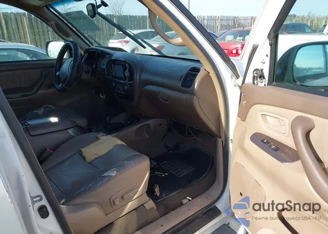 2004 Toyota Sequoia Limited V8 z USA, uszkodzony, nr VIN 5TDBT48AX4S219443